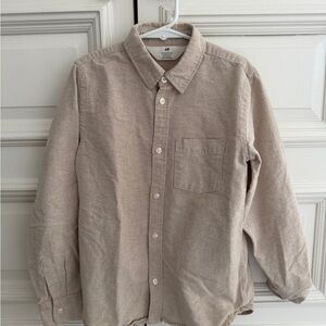 H&M Boys Beige Shirt